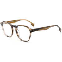 Monture de lunettes optiques rondes rétro populaires Elan Optical YB6603, unisexe, en acétate, lunettes optiques écologiques, fourniture directe d'usine