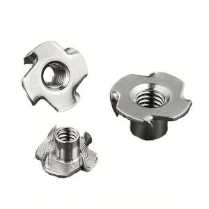 Inserts filetés internes et externes en alliage de zinc, écrous à six pans creux fraisés pour meubles, pièces encastrées pour bois massif, niveau 4.8 M4 M10 - Product Image 1