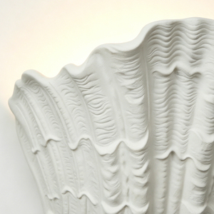 <span class=keywords><strong>Applique</strong></span> <span class=keywords><strong>murale</strong></span> en plâtre LED moderne blanche Wabi-sabi en forme de coquillage pour chambre à coucher, vente en gros, <span class=keywords><strong>applique</strong></span> <span class=keywords><strong>murale</strong></span> minimaliste française en plâtre - Product Image 4