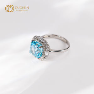 เครื่องประดับหรูหราสีทองวินเทจแบบสั่งทำ9K 14K 18K อัญมณีแฟชั่นเรียบง่ายปรับแต่งได้สำหรับงานแต่งงานของผู้หญิง - Product Image 2