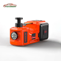 Gatos eléctricos portátiles de 12V y 5 toneladas (tipo de altura aumentada) y llaves eléctricas para reparación de automóviles, aplicables a varios vehículos