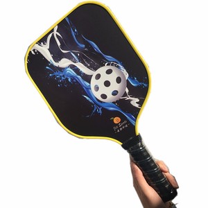 Raquette de pickleball en fibre de carbone de qualité professionnelle, moulage monobloc T700, épaisseur de 13 mm, pour les ligues et les amateurs - Product Image 1