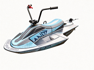 Tabla de Surf y Moto Acuática de Alto Rendimiento W15 para Deportes Acuáticos, Equipada con un Potente Motor de 15kw para Paseos Emocionantes - Product Image 1