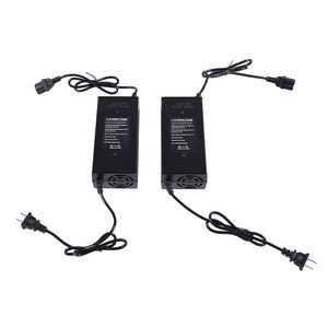 Cargador de batería de litio rápido para patinete eléctrico inteligente de 48V, adaptador de corriente impermeable para piezas de bicicleta eléctrica Ebike - Product Image 6