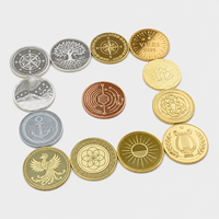 Pièce de monnaie commémorative personnalisée en alliage de zinc plaqué or avec design de carte 3D, médaille de défi, souvenirs en métal pour cadeaux