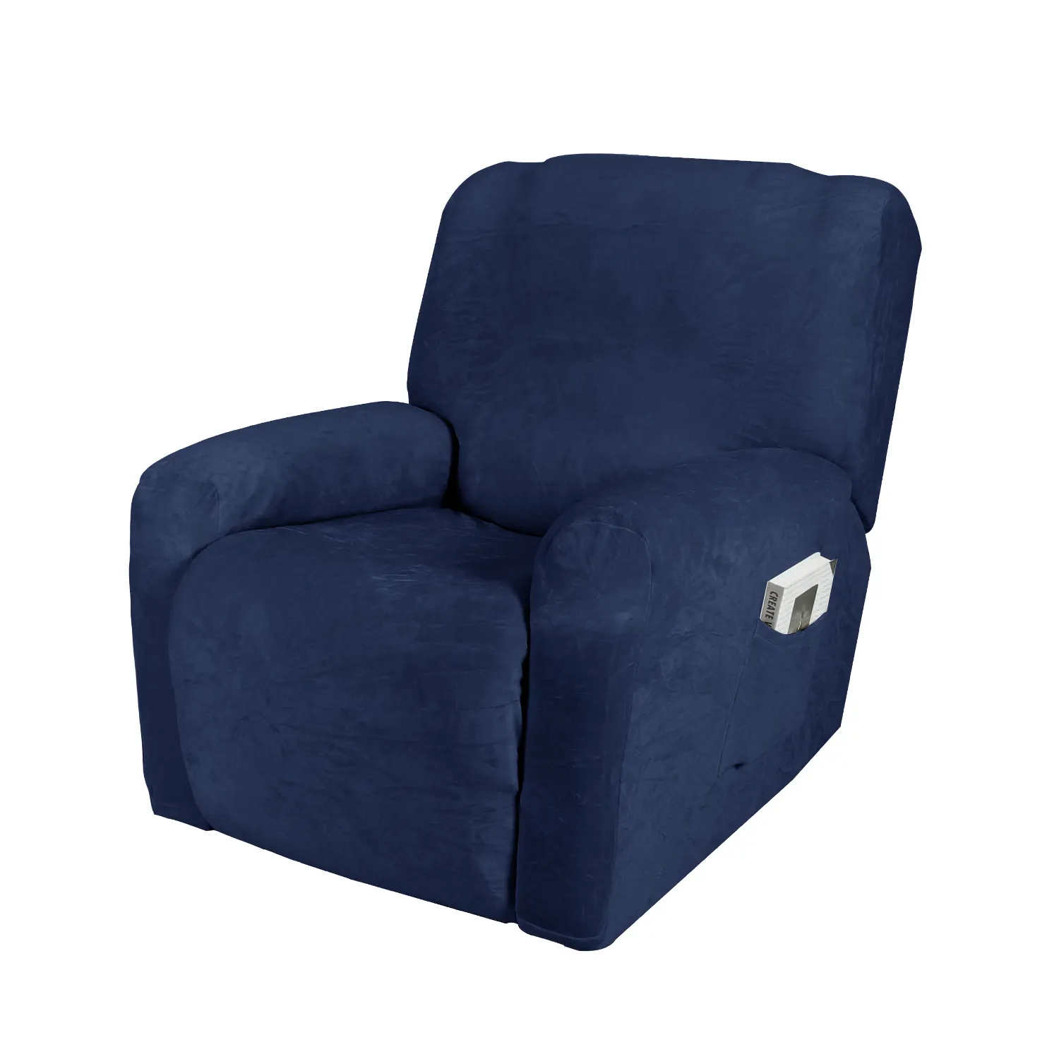 Velvet Recliner Sofa bezug Split Design Massage Lazy Boy Stuhl bezug Liege Single Couch Sofa Schon bezug Sessel bezüge