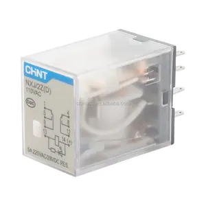 CHINT 12v eléctrico 24v dc ac relés de propósito general interruptor en precio barato