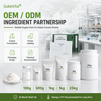 PDRN (Polydesoxyribonucléotide) en poudre, ADN de saumon, qualité cosmétique 99%, CAS 100403-24-5, vente en gros, OEM, matière première pour soins de la peau