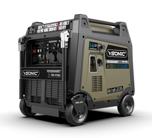 Generador inversor portátil de combustible triple YSONIC, motor OHV de 4 tiempos, 13500W, generador de gasolina y GLP con generador diésel para el hogar - Product Image 2