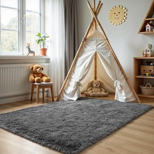 Super morbido lungo pila morbida zona lavabile tappeti soffice tappeti macchina fatta Non Slip camera da letto <span class=keywords><strong>tappeto</strong></span> di pelliccia peluche - Product Image 3