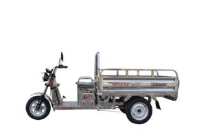 Triciclo eléctrico <span class=keywords><strong>de</strong></span> cuerpo abierto <span class=keywords><strong>de</strong></span> 1,5 m con motor <span class=keywords><strong>de</strong></span> 60V, freno <span class=keywords><strong>de</strong></span> tambor <span class=keywords><strong>de</strong></span> conducción <span class=keywords><strong>de</strong></span> 60V y material <span class=keywords><strong>de</strong></span> acero inoxidable para uso <span class=keywords><strong>de</strong></span> carga y pasajeros - Product Image 3