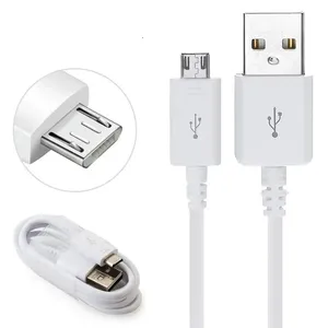 Wholesale Fast Charging Data Cables Micro USB V8 Android Mobile Phone Charger Cable For Samsung S6 S7