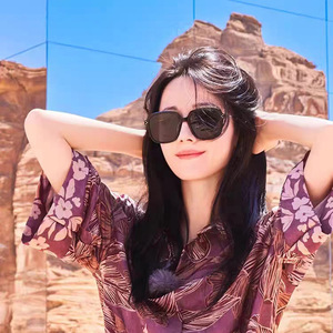 Gafas de Sol Unisex Qianai, Montura de Plástico y Metal Negra, Protección UV400, Lentes Tipo 3 para Hombre y Mujer - Product Image 4