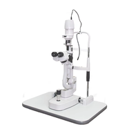 Table d'examen ophtalmique CT-600 avec chaise et support, instrument de mesure pour examen de la vue, table d'optométrie combinée, unité de réfraction