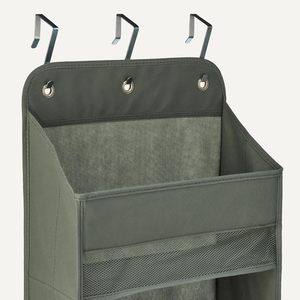 Basics Over The Door <b>Shoe</b> Organizer 6.4 X 54.5 X 14.9 In Dark Grey <b>Hook</b> Type Storage For <b>Shoes</b> Behind Doors - Product Image 5
