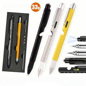 Stylo Bille Personnalisé 8-en-1 Nouveauté Métal avec Ouvre-Bouteille et Testeur de Billets Laser Personnalisable - Product Image 4