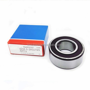 Marca japonesa <span class=keywords><strong>5205</strong></span> <span class=keywords><strong>rodamiento</strong></span> 25*52*20,6mm 5205VV <span class=keywords><strong>rodamiento</strong></span> de bolas de contacto Angular de doble fila 5205A 5205ZZ <span class=keywords><strong>5205</strong></span>-2RS 3205 - Product Image 1