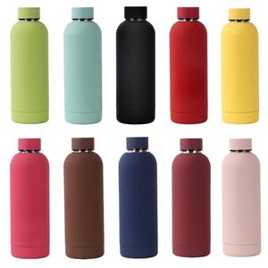 Large Capacity Stainless Steel Vacuum <b>Thermos</b> <b>Bottle</b> Small Mouth Outdoor Sports Insulated Cold Drink Container - Product Image 2