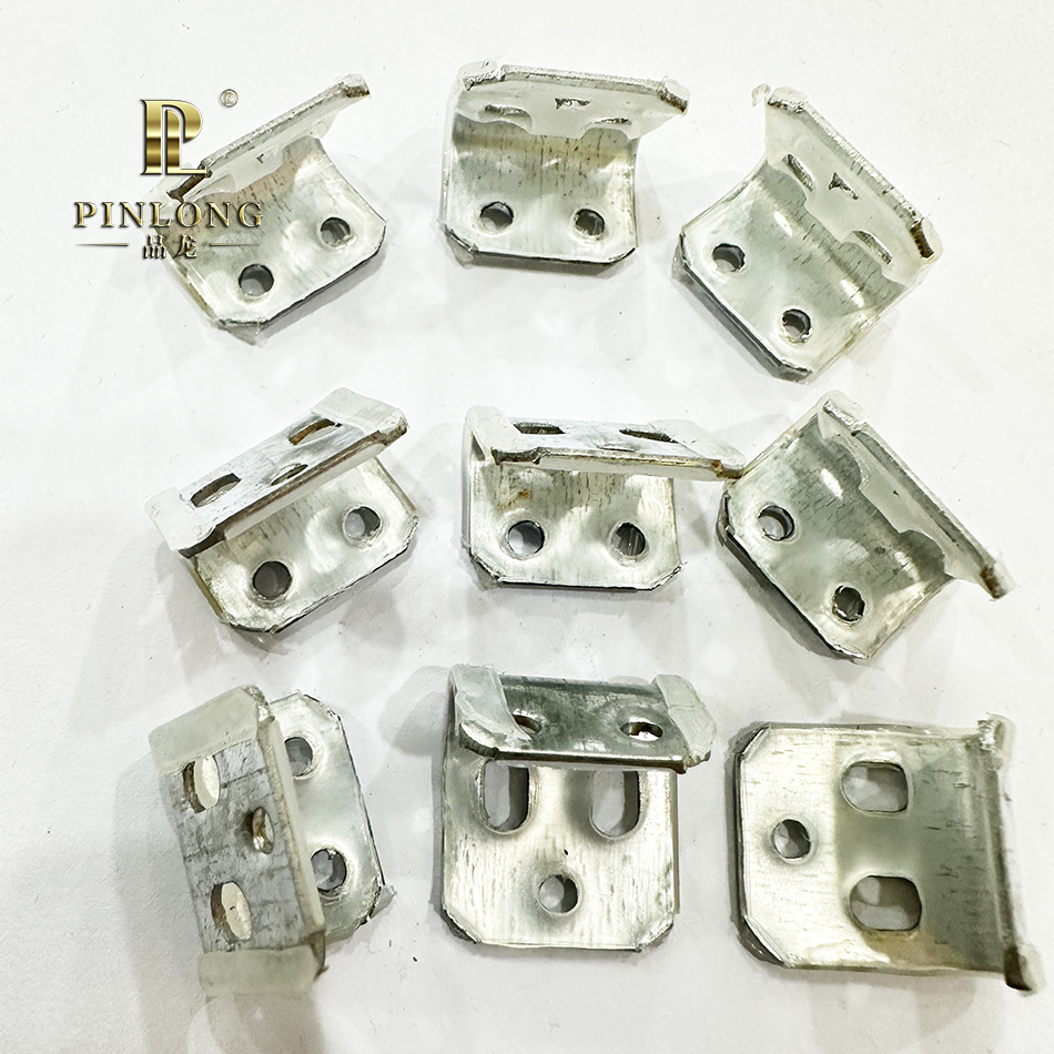 Pinlong, оптовая продажа, высокое качество, 5 отверстий, металлические Пружинные зажимы для мебели, диван, зигзаг, пружинные зажимы с пластиковой крышкой