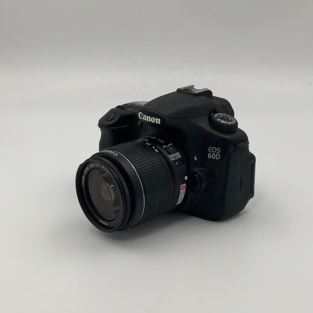 Wholesale Certified Pre-owned Canons EOS 60D DSLR Camera 18-55mm IS Lens Kit 18MP Vari-angle Screen Elite Video Production Price