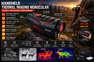 Caméra thermique monoculaire portable de la série BIRD, vision nocturne, imagerie thermique, télémètre, observation de la faune, sécurité, IP67 - Product Image 2