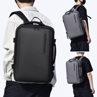 Sac à dos de voyage extensible de grande capacité sac d'ordinateur portable étanche multifonctionnel d'affaires Port de charge USB matériel principal Oxford
