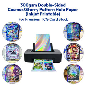 Papel Holográfico Profesional de Doble Cara de 300 g/m², Colorway 2026, para Tarjetas Coleccionables, de Intercambio y de Juego Personalizadas - Product Image 6