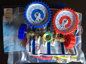 एसी प्रशीतन नैदानिक दबाव गेज R410a, r32, r134a सेट सिस्टम और रेफ्रिजरेटर स्पेयर पार्ट्स के लिए भागों - Product Image 2