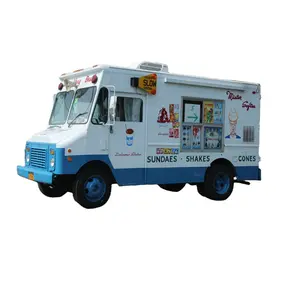 OEM Street Vending Cart Customized Food Truck Ice Cream Carts Bakery Hamburg Drink Mobile Food Cart Trailer