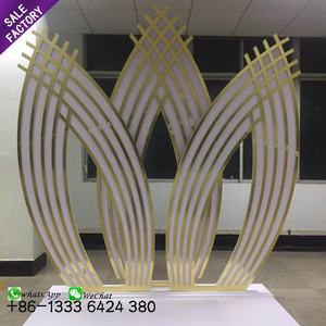 Good Selling Round Wedding Banquet Stage Panel Decoration Backdrop Stand Supplies for Event - Product Image 6