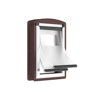 Dayanıklı dış küçük orta büyük <span class=keywords><strong>Pet</strong></span> güvenli Doggie kapı açık veya mutfak duvar için otomatik kapanış manyetik flep - Product Image 2