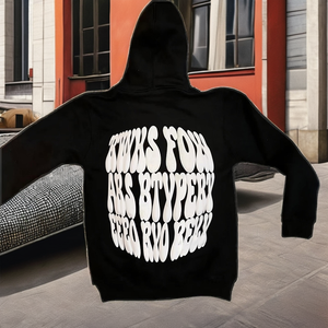 เสื้อฮู้ดดี้คุณภาพสูงสั่งทำพิเศษ รักษ์โลก ไซส์ใหญ่พิเศษ 5XL ยูนิเซ็กซ์ ลายกราฟิก Y2k ปักลาย 3 มิติ 400gsm 500gsm แบบครอป - Product Image 2