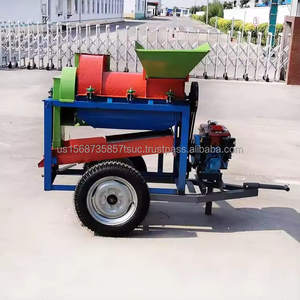 New Peanut Rice Maize Corn Sorghum Thresher with High Production Rate for Household Use - Product Image 2