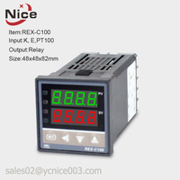 Termostat Pengontrol Suhu REX-C900 REX-C700 REX-C400 REX-C100