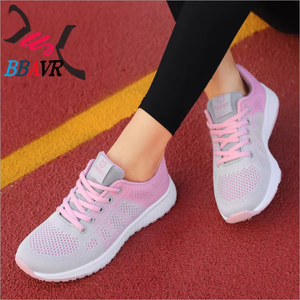 Nouvelles chaussures de course pour femmes, légères, pour la marche en plein air, en mesh et caoutchouc, printemps été automne, services OEM ODM disponibles - Product Image 4