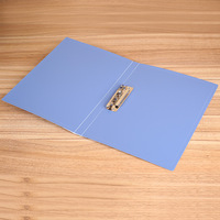 Porte-documents A4 épais personnalisé avec logo, en PP, feuilles mobiles, feuille d'information, pince simple, impression UV, direct usine 301