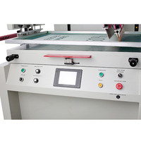 Eléctrico serigrafía impresora de seda/máquina de impresión de pantalla de cama plana de teclado de máquina de impresión