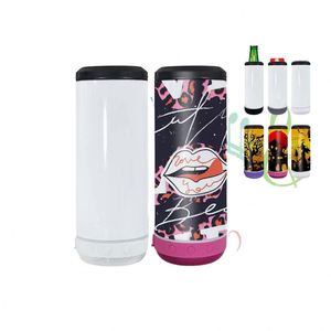 Mini gobelet haut-parleur sans fil 4-en-1 en acier inoxydable de 16 oz, rechargeable par USB, blanc vierge pour sublimation, pour usage extérieur - Product Image 2