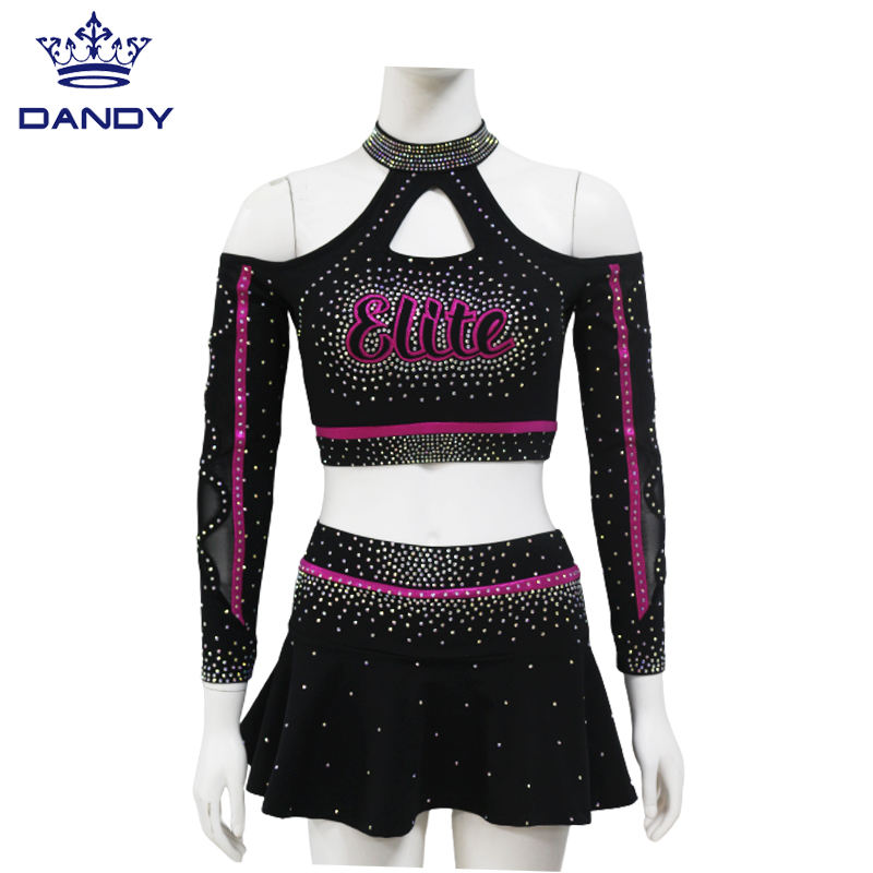 Neues Design Frauen Cheer Kleidung All Star Cheerleading Uniformen