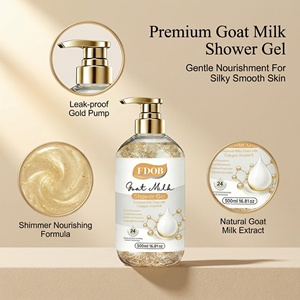 <span class=keywords><strong>Gel</strong></span> <span class=keywords><strong>Douche</strong></span> au <span class=keywords><strong>Lait</strong></span> <span class=keywords><strong>de</strong></span> <span class=keywords><strong>Chèvre</strong></span> 500ml, Enrichi en Collagène, Vitamine E et Huile <span class=keywords><strong>de</strong></span> Coco, Nettoyage Doux, Hydratation et Nourriture 24H - Product Image 3