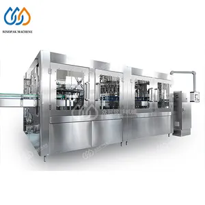 Stainless Steel Water Bottle Making Machines 15000bph Hot Filling Machine