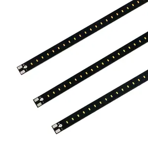 Mới được thiết kế LED COB thanh cứng nhắc DC12V Đen PCB COB Dải LED dải cứng nhắc màu đen PCB