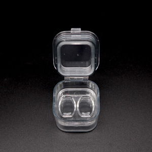 Denture Storage Box 6 Compartment Clear Plastic Case For Veneer Teeth Care - Product Image 2