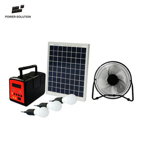 Kit de Panel de iluminación con Usb para el hogar, sistema de luz Solar Led con rejilla, 12V, <span class=keywords><strong>5</strong></span> <span class=keywords><strong>en</strong></span> 1, cargador de teléfono - Product Image 3