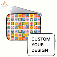 Housse d'ordinateur portable en néoprène personnalisée en usine, sac de transport pour ordinateur portable, sac organisateur pour iPad, vente en gros, cadeau, 13/14/15,6 pouces