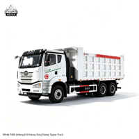 Camion benne électrique pur Jiefang JH6 6x4, camion-benne électrique robuste pour le transport dans la construction minière