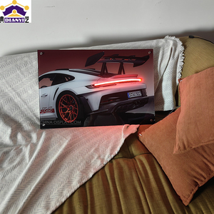 Pósters Luminosos Personalizables de Varios Autos de Lujo, Póster Acrílico de Neón de Autos y Motos, Póster LED - Product Image 4