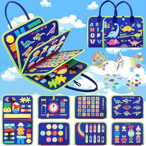 Tableaux d'activités Montessori en feutre 2026, Tapis sensoriels, Tableaux d'activités pour développer les compétences de base, Apprentissage éducatif précoce pour les 5-13 ans AI - Product Image 4