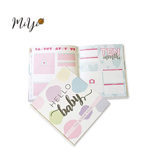 ألبوم صور صندوق تذكارات مخصص كتاب ذاكرة الطفل عن السنوات الخمسة الأولى كتب مذكرات ملحوظ نمو إسباني - Product Image 1