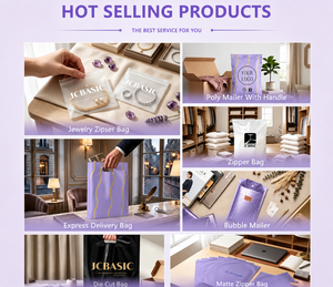 Sacs d'expédition en polyéthylène imprimés, écologiques, de couleur violette, personnalisés, en LDPE co-extrudé, enveloppes, sacs postaux pour vêtements - Product Image 6